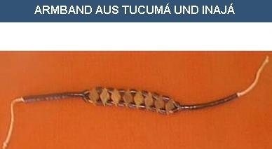 Armband aus Tucumã und Inajá