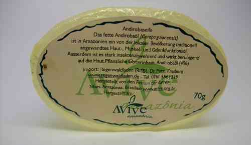 AVIVE Andirobaseife (70 Gramm)
